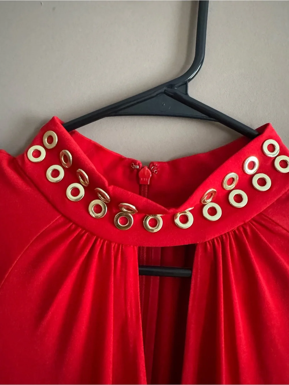 MICHAEL Michael Kors Grommet- Neck Keyhole Dress